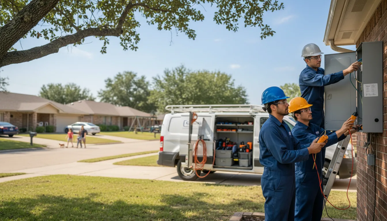 Certified electrician providing emergency electrical services in Harrod, OH